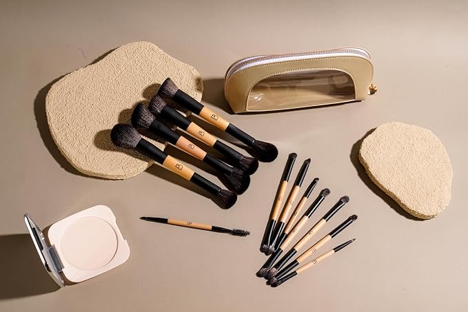 12 PCS Bamboo Matte Black