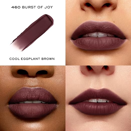 460 Burst of Joy: Cool eggplant brown