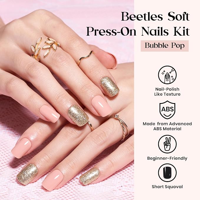 I - Nail Kit | Short Square | Bubble Pop 720PCS