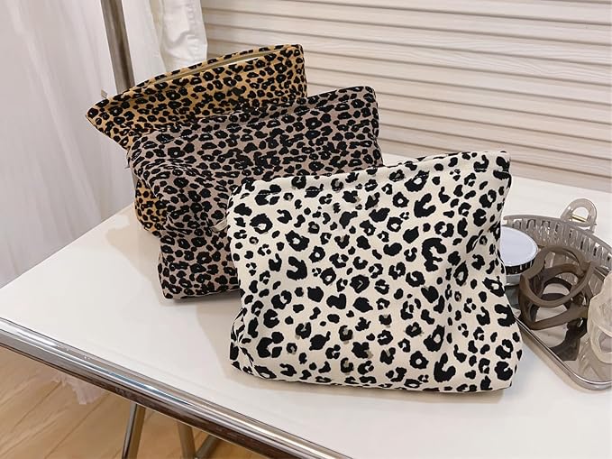 LG-Brown Leopard Twill-Large