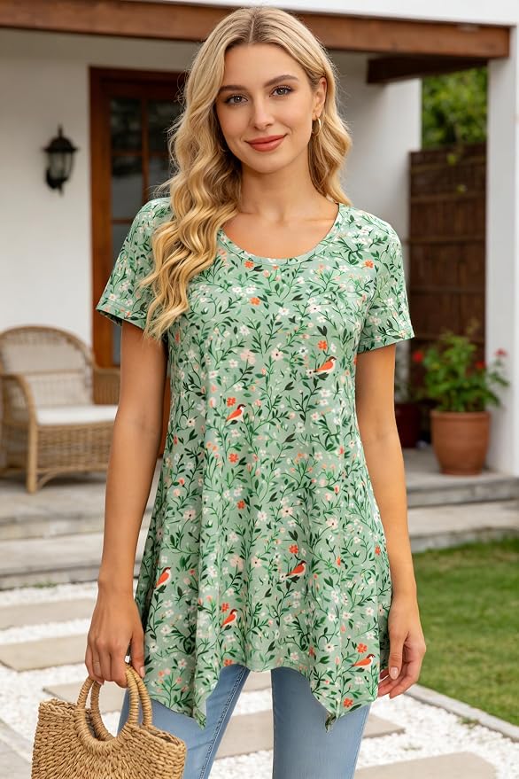 Mint Green Floral