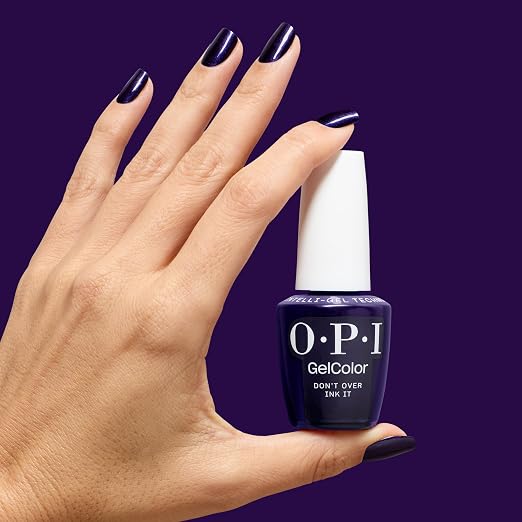 Don’t Over Ink It | Dark Navy Blue Shimmer