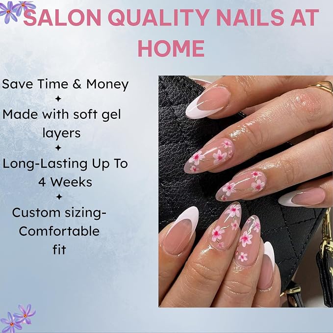 French Tip Flower