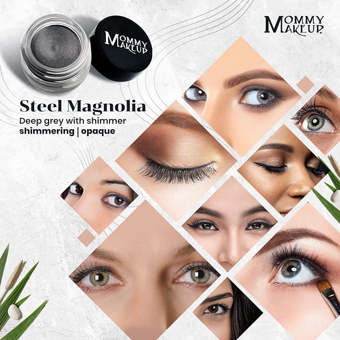 Steel Magnolia - Deep grey with shimmer