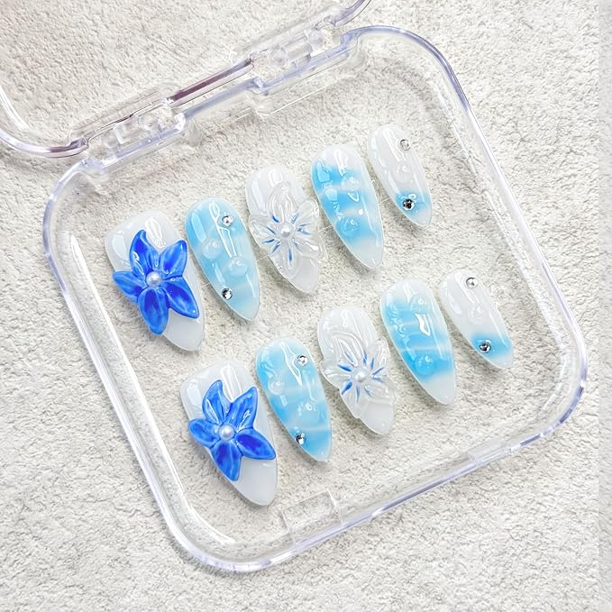 Blue White