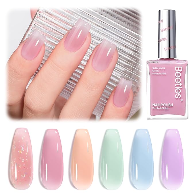 Blissful Breeze Jelly Nail Polish Set