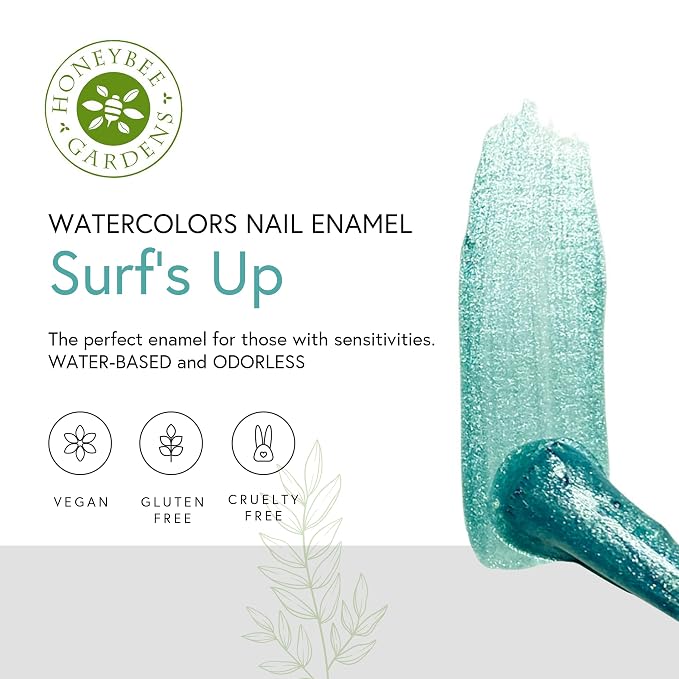 Surf's Up - Slight Iridescence & Matte Soothing Aquamarine