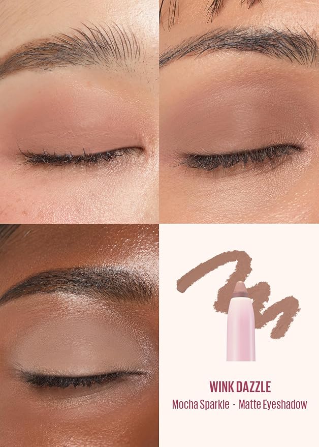 06 Mocha Sparkle (neutral brown & starlit gold - matte)