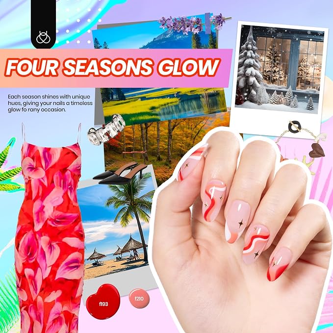 5-Four Seasons Glow |54PCS |32 Colors