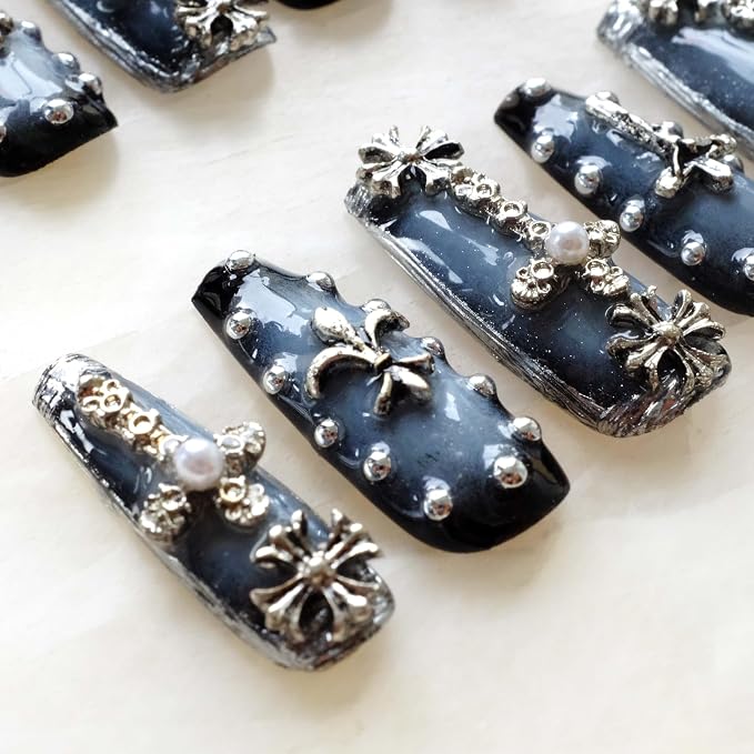 Blue Chrome Heart