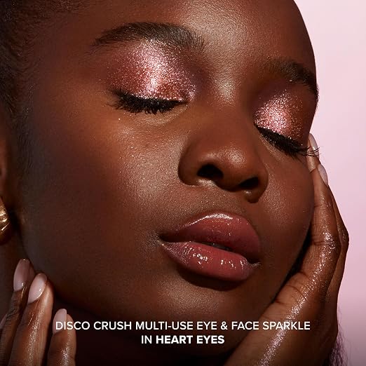 06 Heart Eyes (Shifting Warm Rose Gold Sparkle)