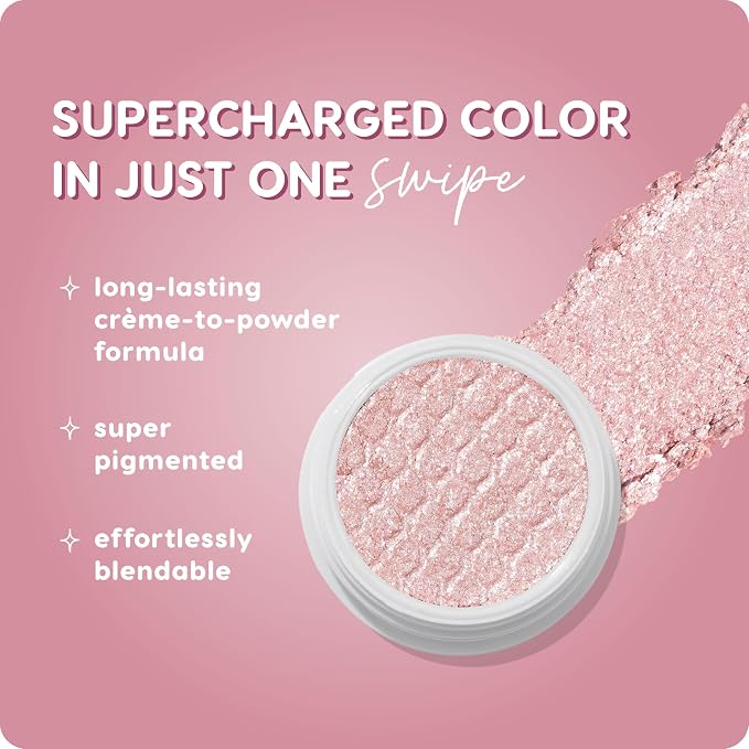 Frog - icy silvery baby pink with rainbow sparkles