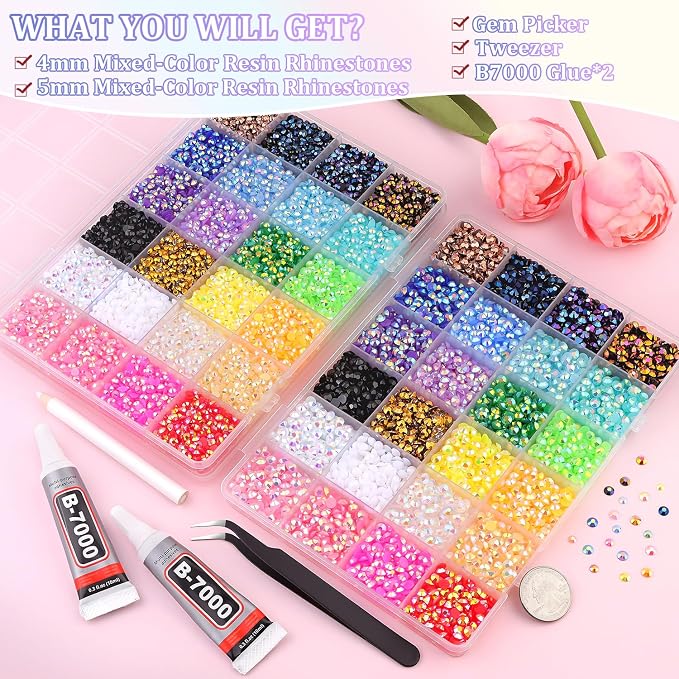 Jelly Multicolored 4+5mm
