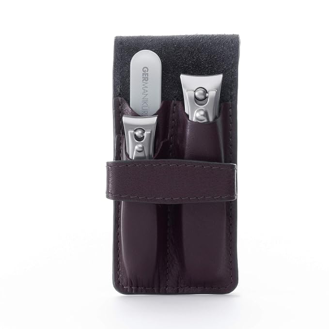 Dark Purple Leather