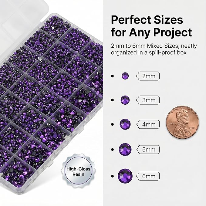 Purple 2-6mm