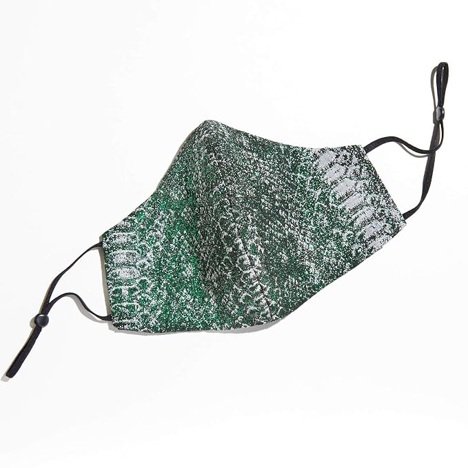 Iridescent Emerald Python Mask