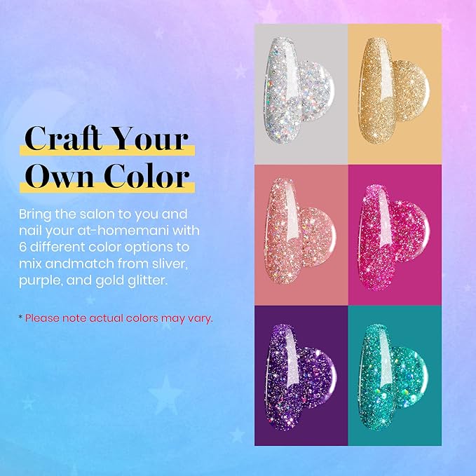 Multicolored Glitter