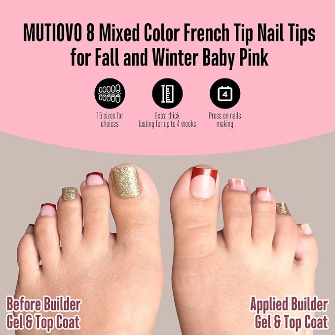 Meidum Mix Color For Autumn Winter Baby Pink