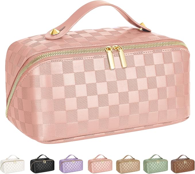 checkered pink