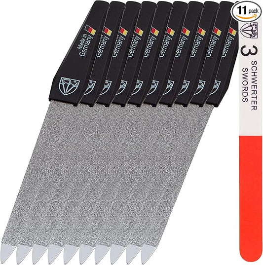 10 Nail Files / 1 Buffer