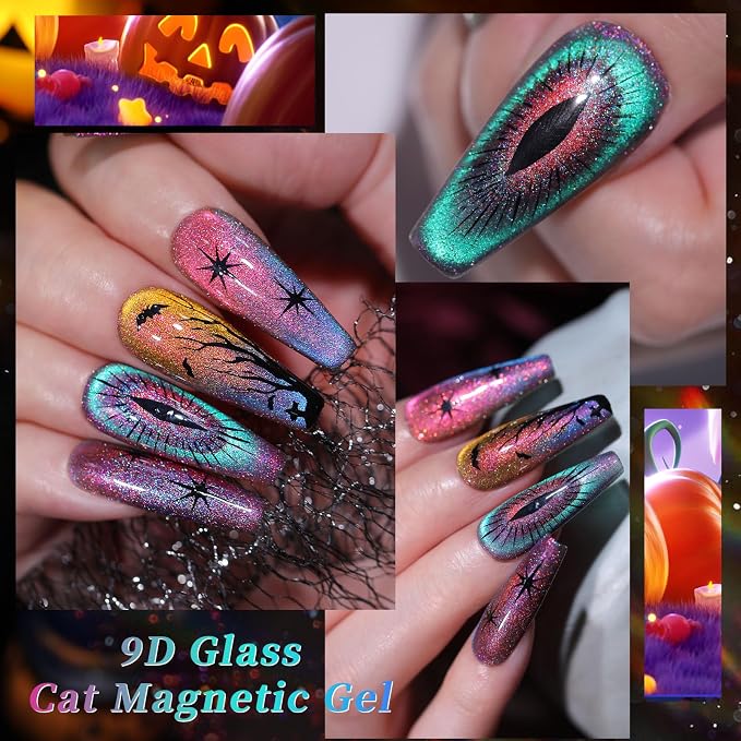 9D glass magnetic
