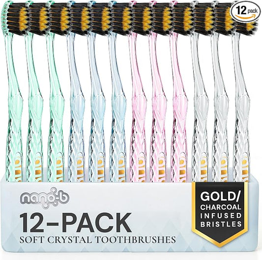 Gold/Charcoal Bristles
