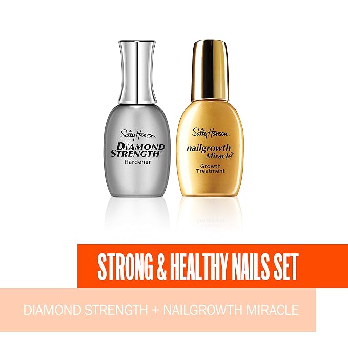 Nailgrowth Miracle + Diamond Strength Hardener Bundle