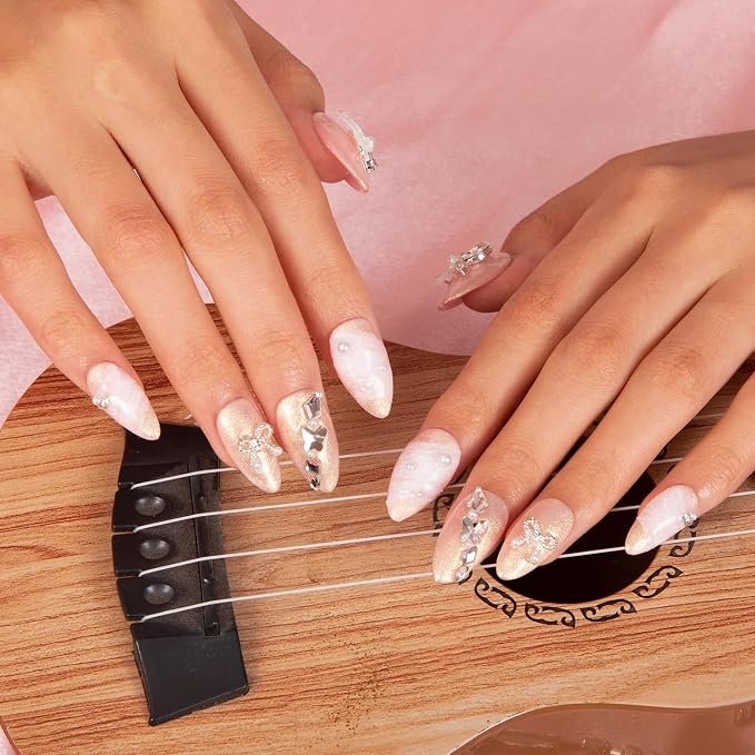 Dazzling Star French Tip
