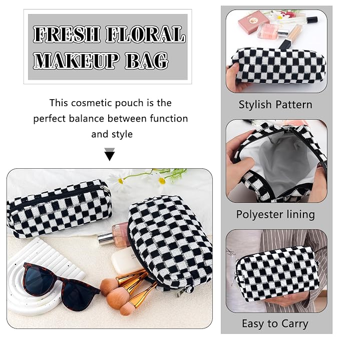 BH-Checkered 2Pcs Mix Black