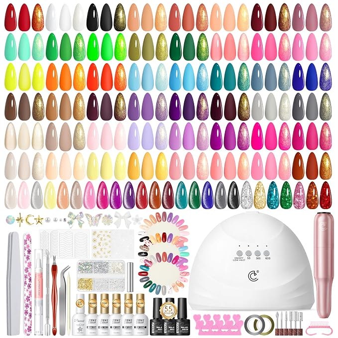 83Pcs Gel Nail Kit with Drill