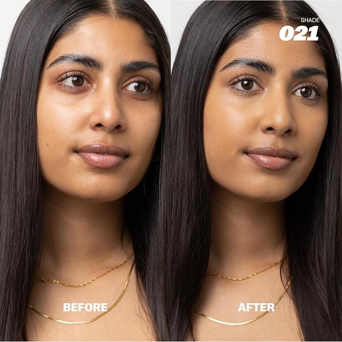 Shade 021 (For medium skin with warm olive undertones)