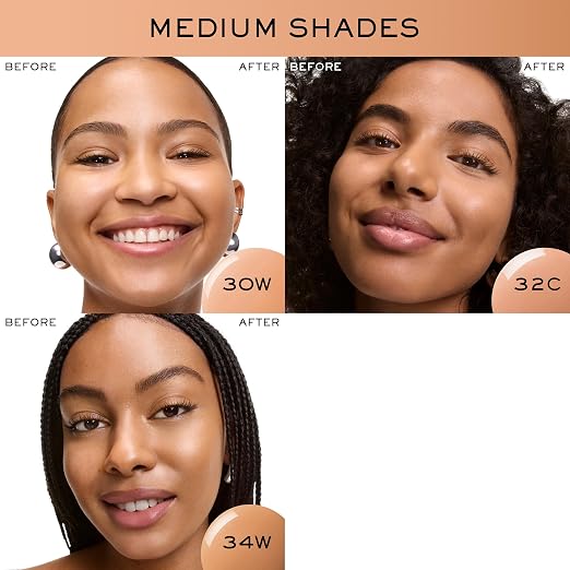 32C: Medium Skin with Cool Pinky Undertones