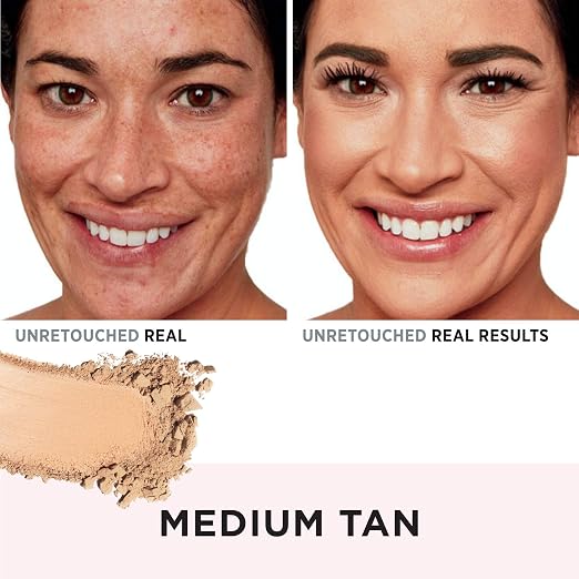 Medium Tan (medium shade with warm undertones)