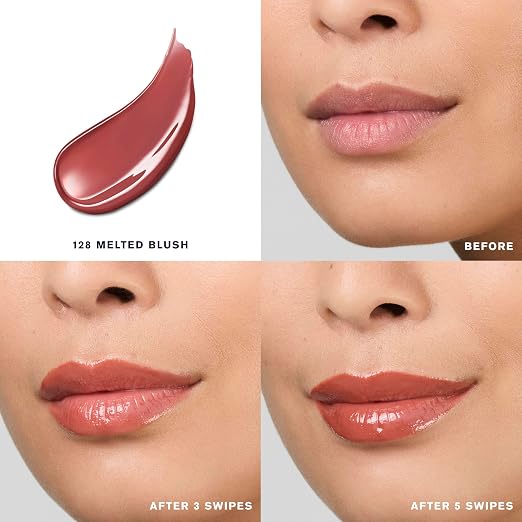 128 Melted Blush - A rosy nude with warm undertones