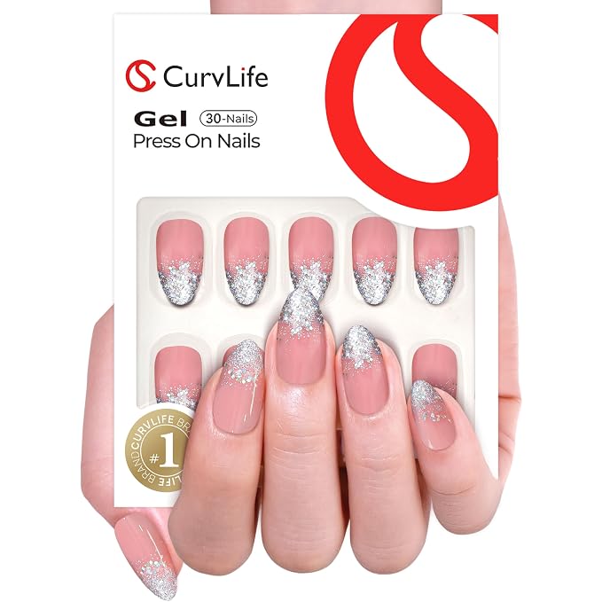 A1 - glitter nails