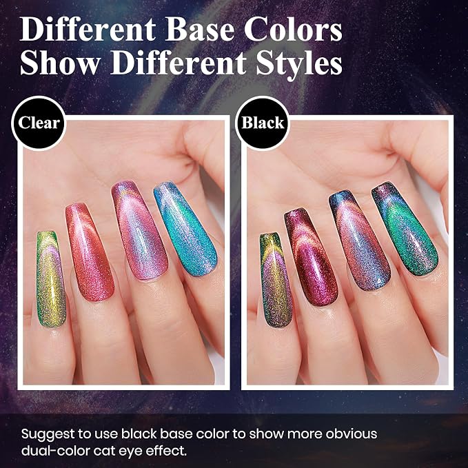 6 Colors Cat Eye Gel Polish