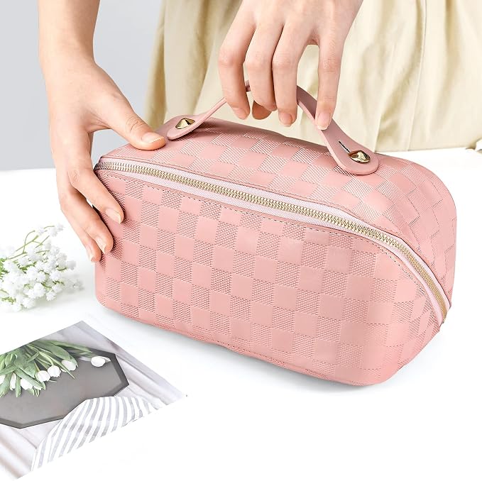 checkered pink