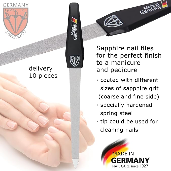 10 Nail Files / 1 Buffer