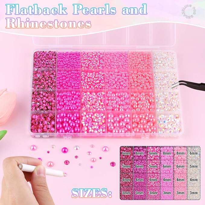 Hot Pink Light Pink