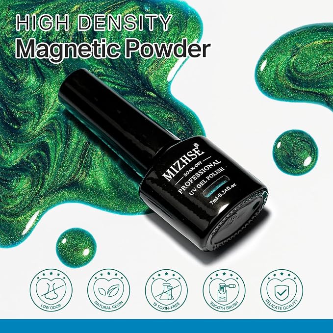 6 Colors Colorful Cat Eye Gel