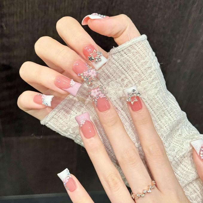 white pink
