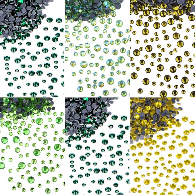 Green Color Series, 3-Sizes,5-colors