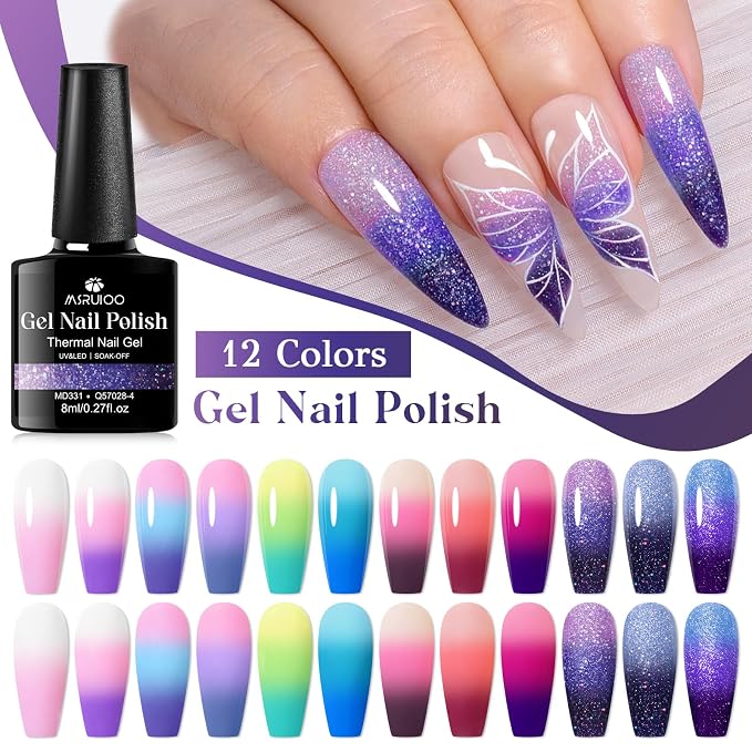 12PCS Color Change Gel-Set1