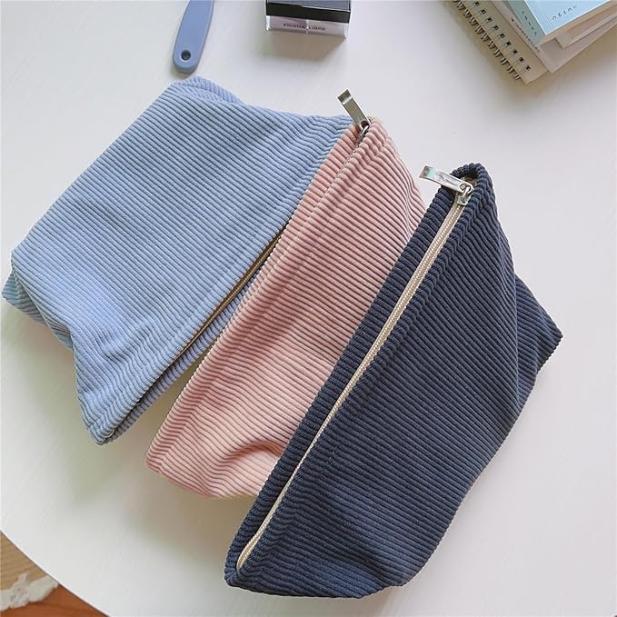 LG Creamy Pink Corduroy with Compartment