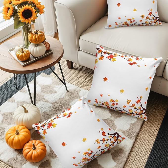 Red, Orange, Gold, White
