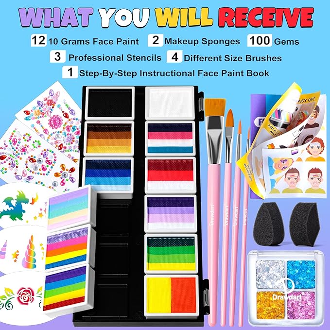 16 Colors Classic（4 Glitter）