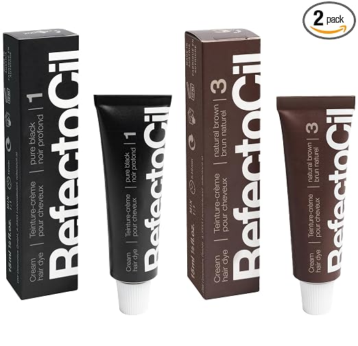 Combo Black #1 + #3 Natural Brown