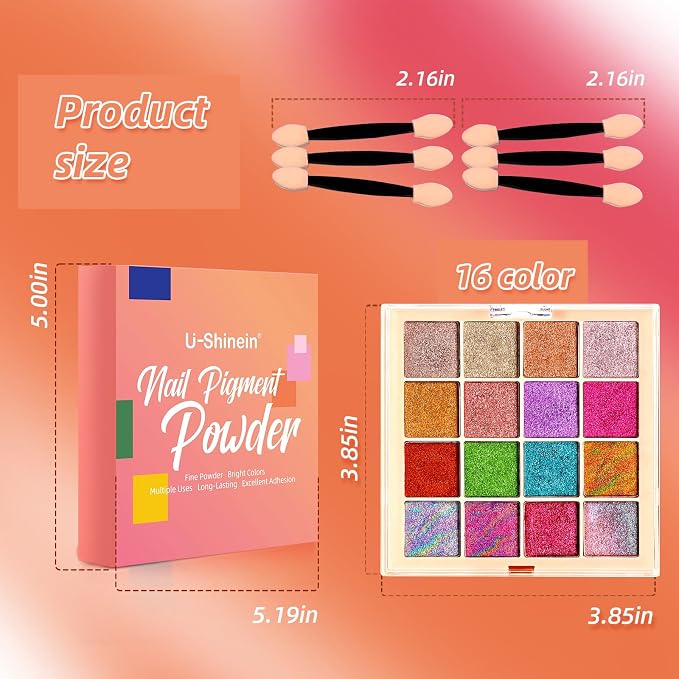 Chrome Nail Powder1