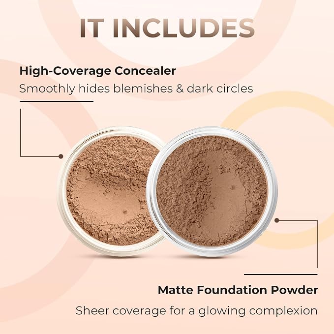 Cocoa Foundation & Dark Concealer