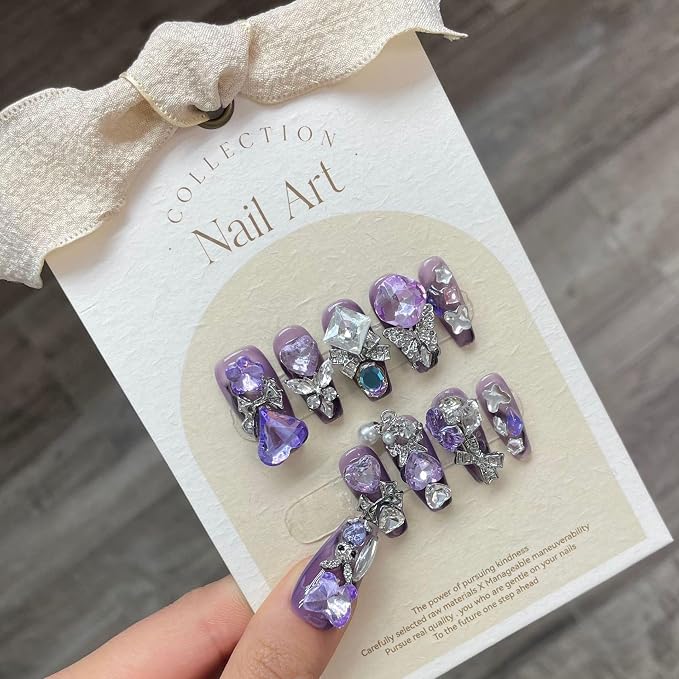 Purple diamond
